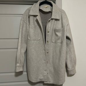 Hem and Thread Shacket